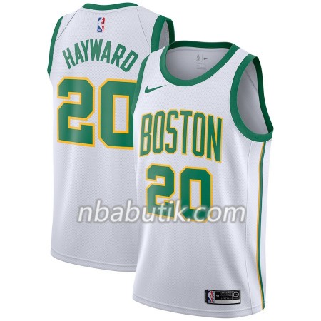 NBA Mænd Trøje Boston Celtics Gordon Hayward 20 2018-19 Nike City Edition Hvid Swingman NBA Mænd Trøje Boston Celtics Gordon Hayward 20 2018-19 Nike City Edition Hvid Swingman